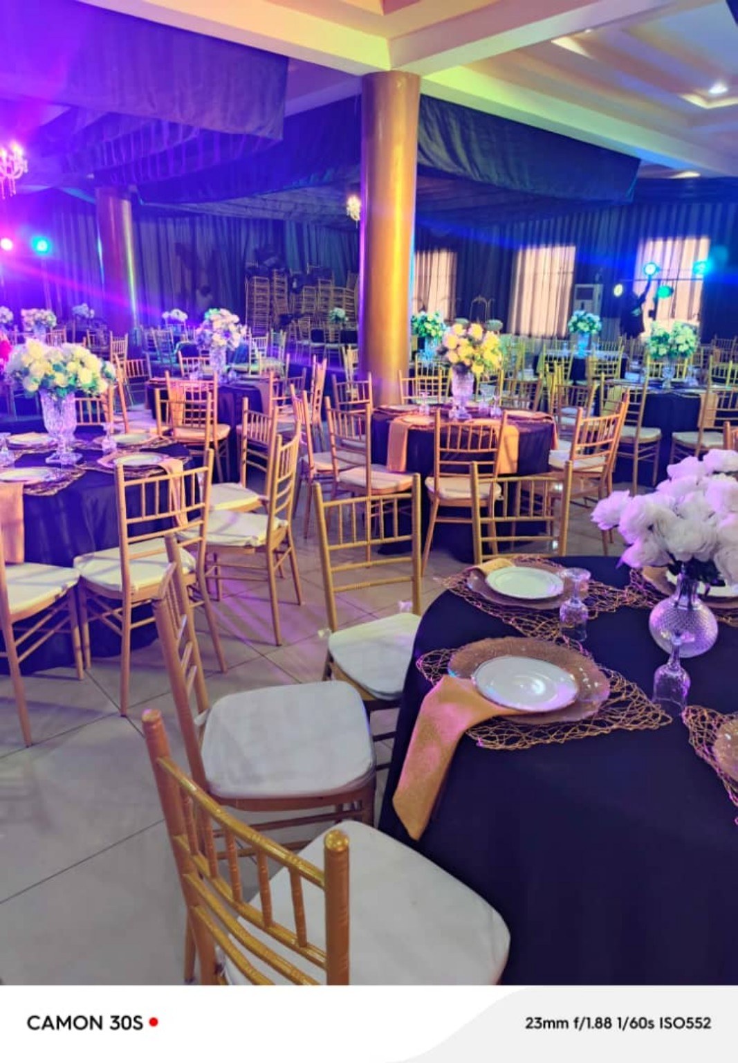 Evening ambience at Oasis Center